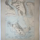 Atlas des ports de France. I. Hennebont. II. Port-Louis et Locmalo. III. Auray