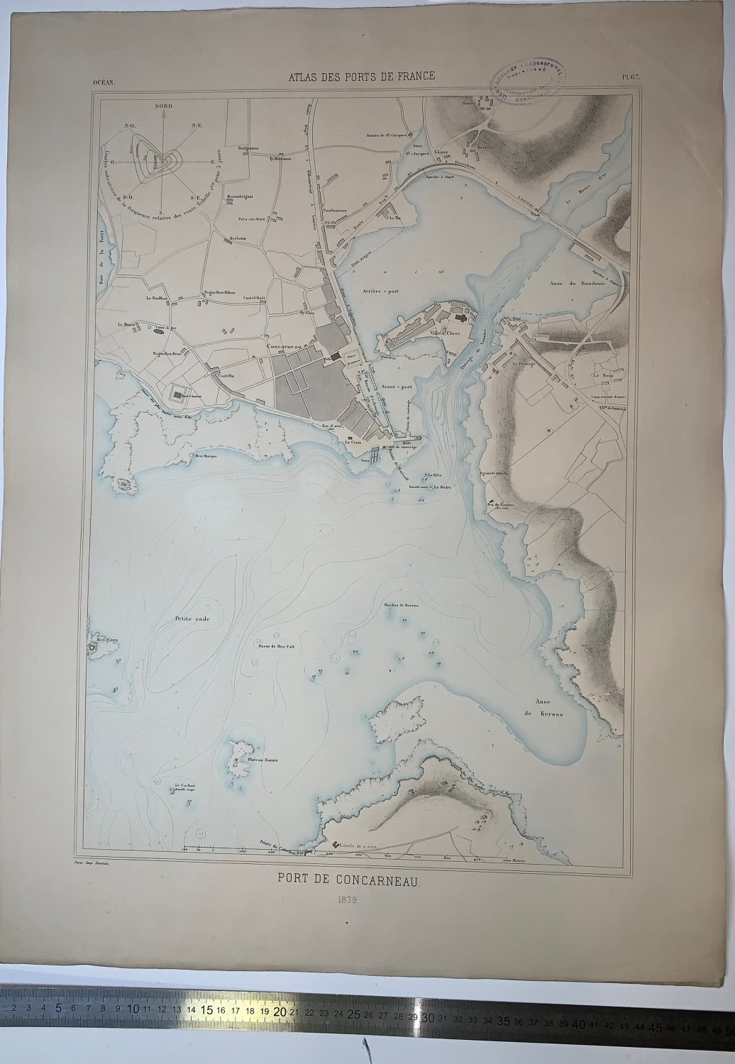 Atlas des ports de France. Port de Concarneau
