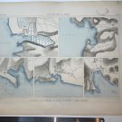 Atlas des ports de France. I. Ponteau. II. Les Laurons. III. Carro. IV. Sausset. V. Carri-la-Rouet