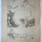 Atlas des ports de France. I. Bandol. II. Sanary. III. Le Cros-Saint-Georges. IV. La Seyne