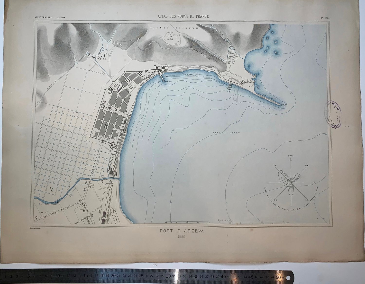 Atlas des ports de France. Port d'Arzew