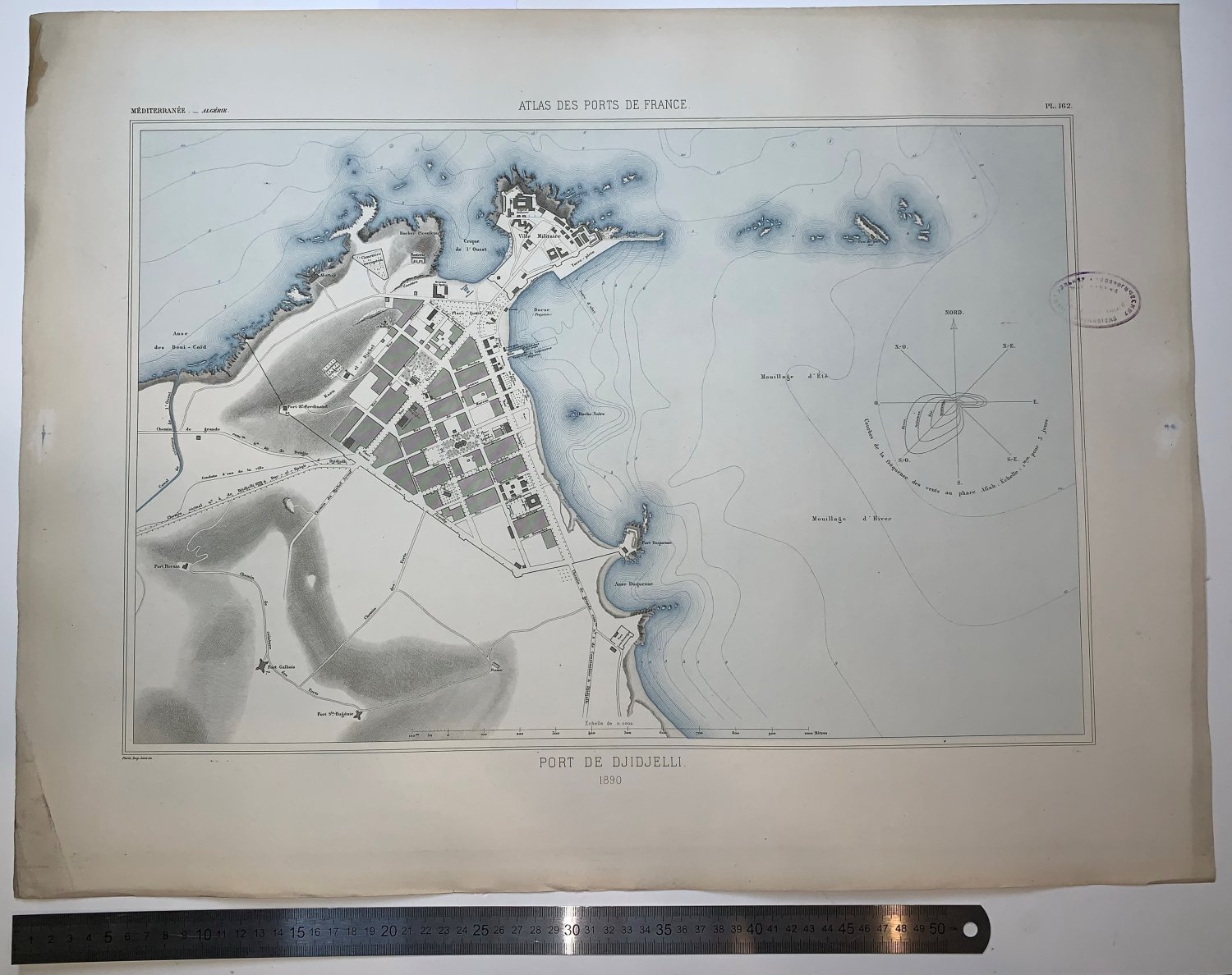 Atlas des ports de France. Port de Djidjelli