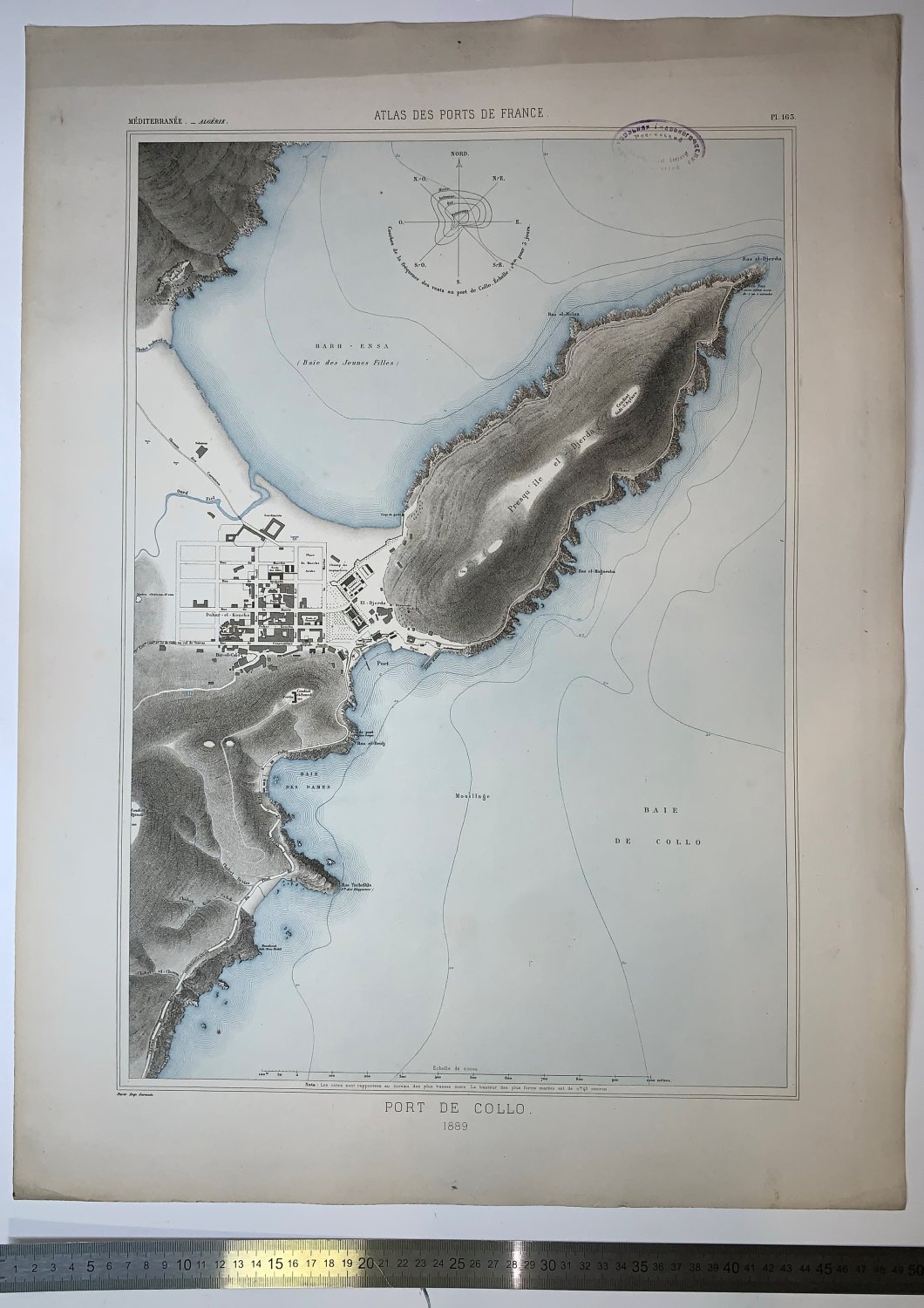 Atlas des ports de France. Port de Collo