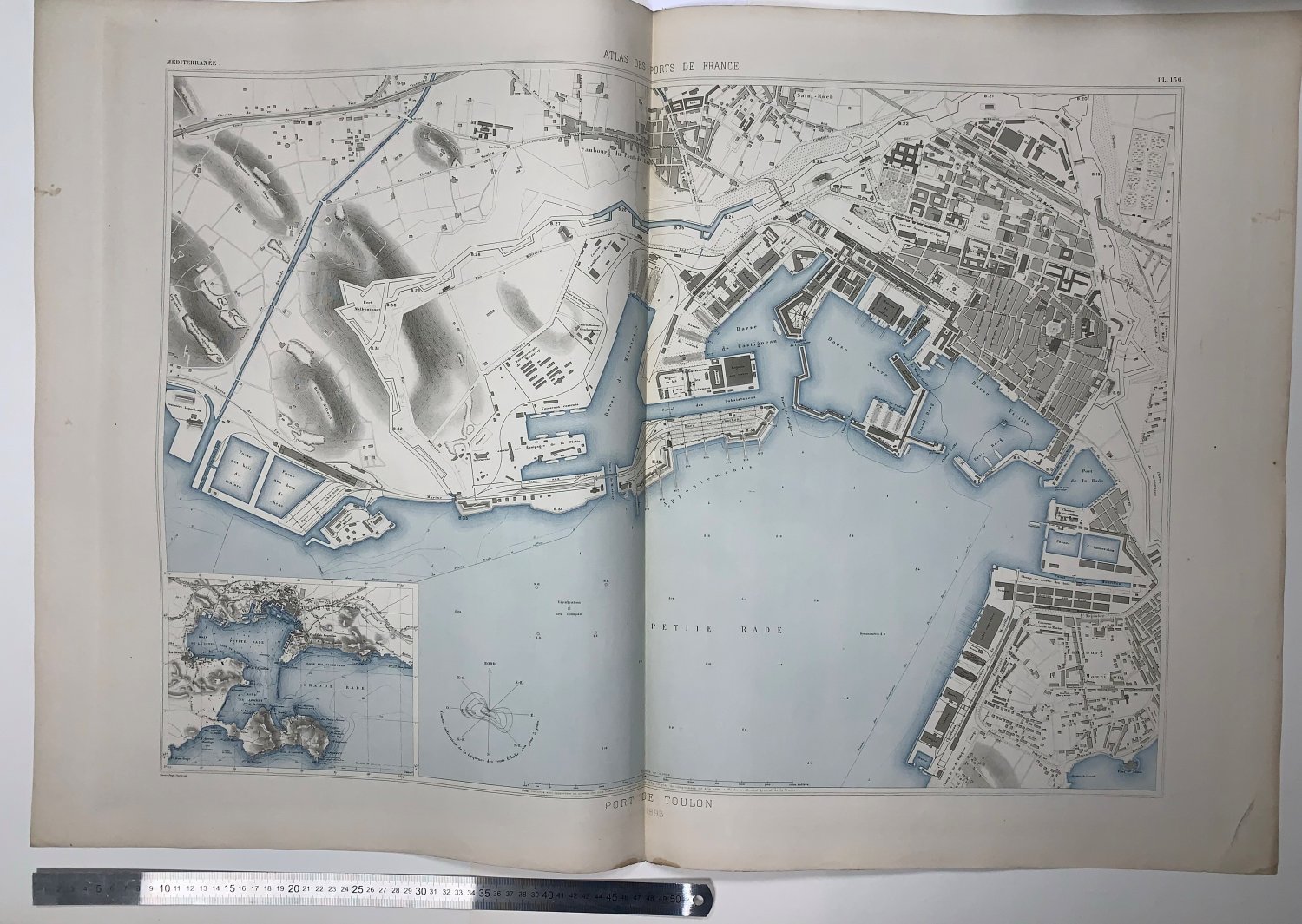 Atlas des ports de France. Port de Toulon