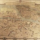 Panoramic plan of St. Petersburg