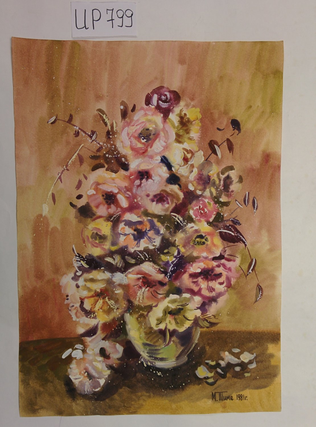Tim. Spring flowers bouquet
