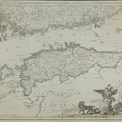 Map of Estlyadni province from 4 counties.