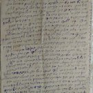Yiddish letter from the Second World War.