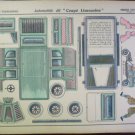 Moyennes constructions: Automobile dit Coupe Limousine. Imagerie d Epinal Pellerin n910, 1890,