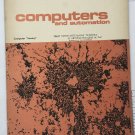 Computers and automation, 8 issues, 1964-1967, rare magazines