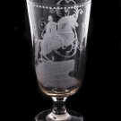 Glass with the image of the monument to imp. Peter I. Glass with the image of the monument to imp. Peter I.