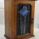 Wooden stained glass first aid kit