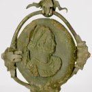 Decoration with the image of Josephine de Bougarnet. 5x4.5 cm