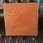 Bud Leathers Italy checker /backgammon board with storage compartment built in.