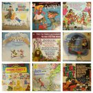 Lot Vinyage Children's Read-a-Long's & Sing-a-Long's Disney Sesame Street + More