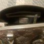 Hello Kitty Sanrio Loungefly Shiny silver Patent Embossed Purse Bag Weekender