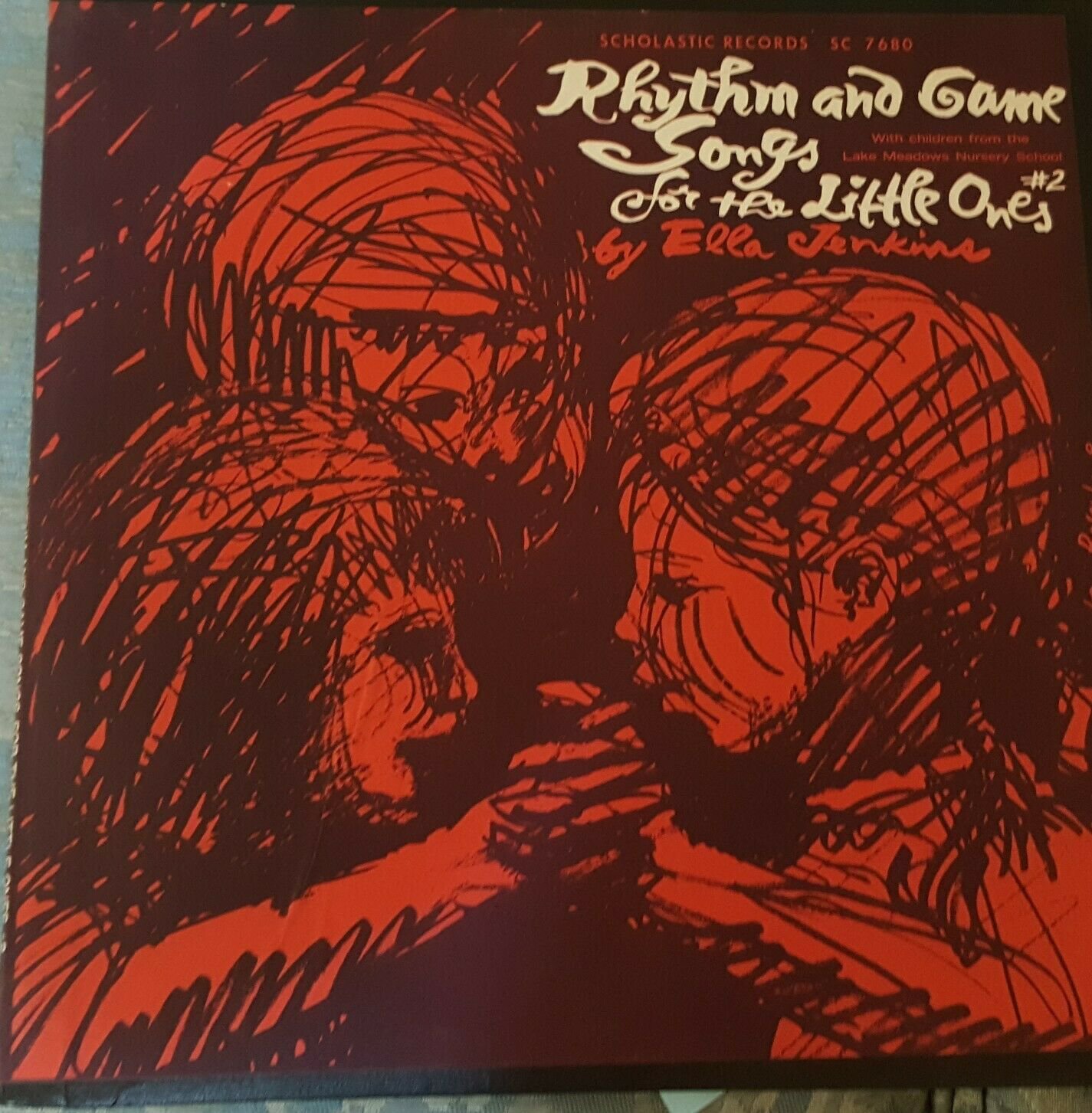 ELLA JENKINS, COUNTING GAMES AND RHYTHMS - LP