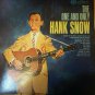 Country Lp Hank Snow The One & Only On Rca