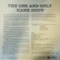 Country Lp Hank Snow The One & Only On Rca