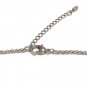 30mm locket with charms and 50 cm long chain