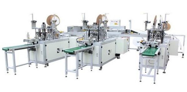 Non-woven mask Three output line