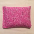 Breast Cancer Dark Pink Ribbon Bowling Darts Disc Golf Baseball Softball Rosin Bag