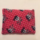 Skull Pirate Red Bowling Darts Disc Golf Baseball Softball Rosin Bag Grip