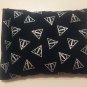 Harry Potter Deathly Hollow Bowling Darts Disc Golf Baseball Softball Rosin Bag Grip Sack