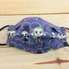 Beetlejuice Face Covering Handmade Reversible Reusable Mask