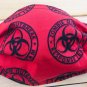 Zombie Outbreak Face Covering Handmade Reversible Reusable Mask Horror