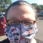 Zombie Outbreak Face Covering Handmade Reversible Reusable Mask Horror