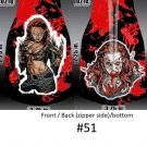 Horror Female Mad Max Gothic Neoprene Bottle Koozie with Zipper #51
