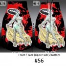 Horror Bride of Frankenstein Gothic Neoprene Bottle Koozie with Zipper #56