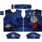 Diddle This Gremlins Dart Dry Fit Jersey with Collar, Zipper and Pocket