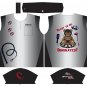 Bondage Bear Kinky Dry Fit Jersey with Collar, Zipper and Pocket