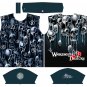 Silver/Grey Warehouse 13 Designs Dry Fit Jersey with Collar, Zipper and Pocket