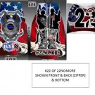 IGY6 Military Patriotic 22 No More Veteran Neoprene Bottle Koozie with Zipper #22