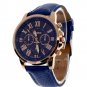 Unisex Casual Quartz Watch - Dark Blue
