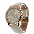 Unisex Casual Quartz Watch - White