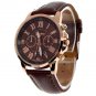 Unisex Casual Quartz Watch - Brown