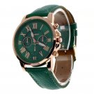 Unisex Casual Quartz Watch - Dark Green