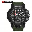PANARS - Men Outdoor Sport Waterproof Digital Watch - Green