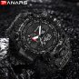 PANARS - Men Outdoor Sport Waterproof Digital Watch - Khaki