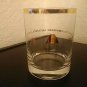 1998 The Masters Tournament Augusta Georgia Golf Drinking Glass Gold 4 1/8" Tall