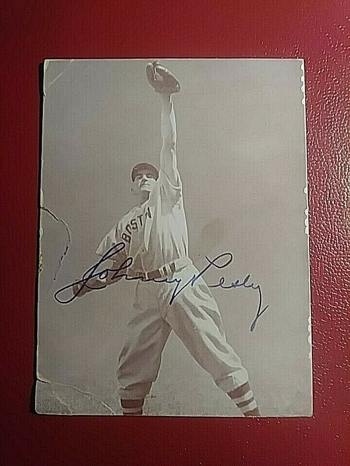 Johnny Pesky Boston Red Sox 1940s Autograph Signed Photo