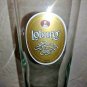 LOBURG Biere de luxe bier Logo BEER GLASS 8 1/8" Tall Footed Glass Great