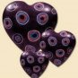 Set of Three Handcrafted Mini Soapstone Hearts