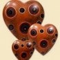 Set of Three Handcrafted Mini Soapstone Hearts