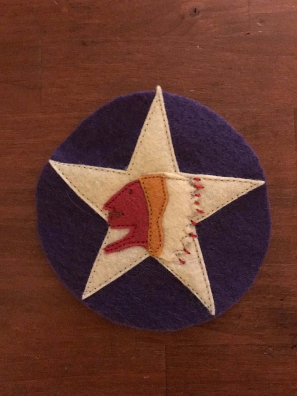 WWI US Army 2nd Division Patch Wool