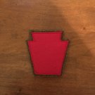 WWI US Army 28th Division Patch Wool "Keystone"
